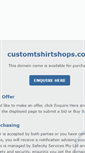 Mobile Screenshot of customtshirtshops.com